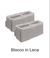 Blocco in Leca