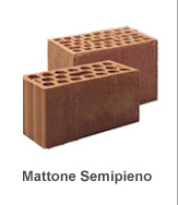 Mattone semipieno